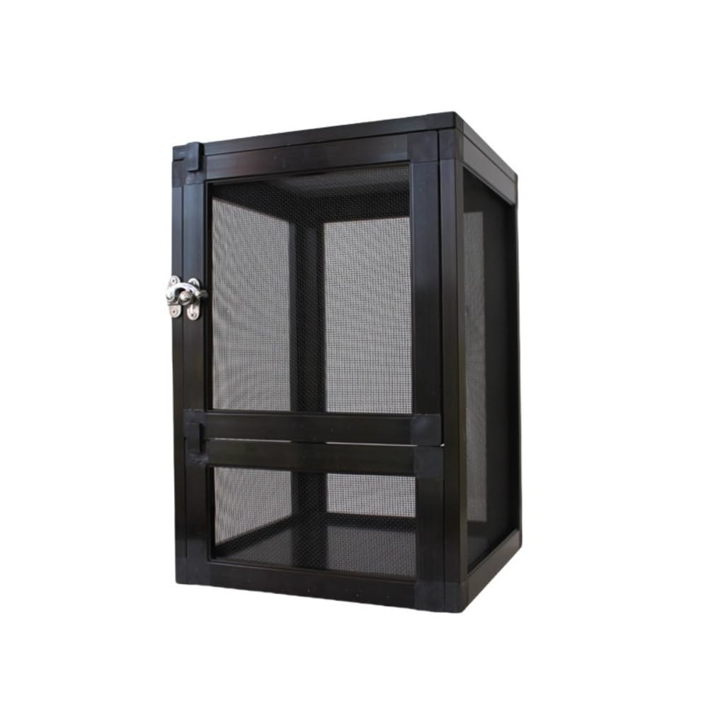 Amazon | YURIBUG 爬虫類飼育用アクリルケージ 45*45*80cm アルミ素材